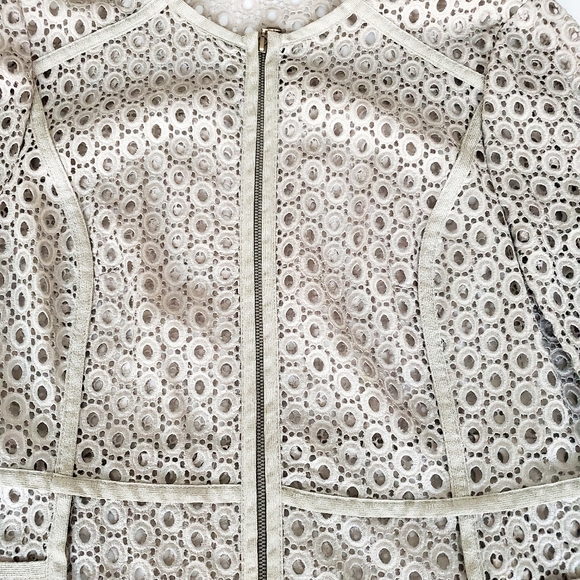 SPORTALM Lace Toupe Zipped Eyelet Blazer - Picture 6 of 9